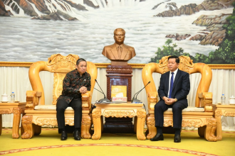 Lao Security Minister meets Indonesian Deputy Foreign Minister